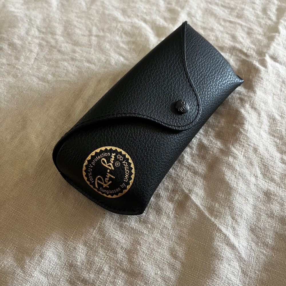 Authentic Ray-Ban Aviator Sun Glasses Brown Tint Gold Frame - Picture 3 of 15